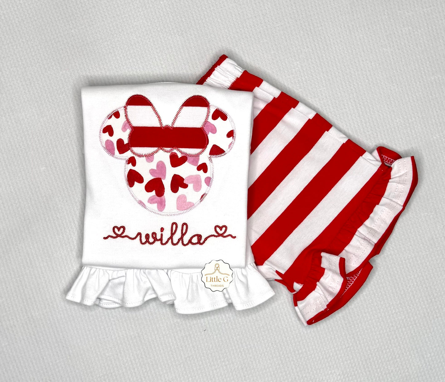 Minnie Head Short Set