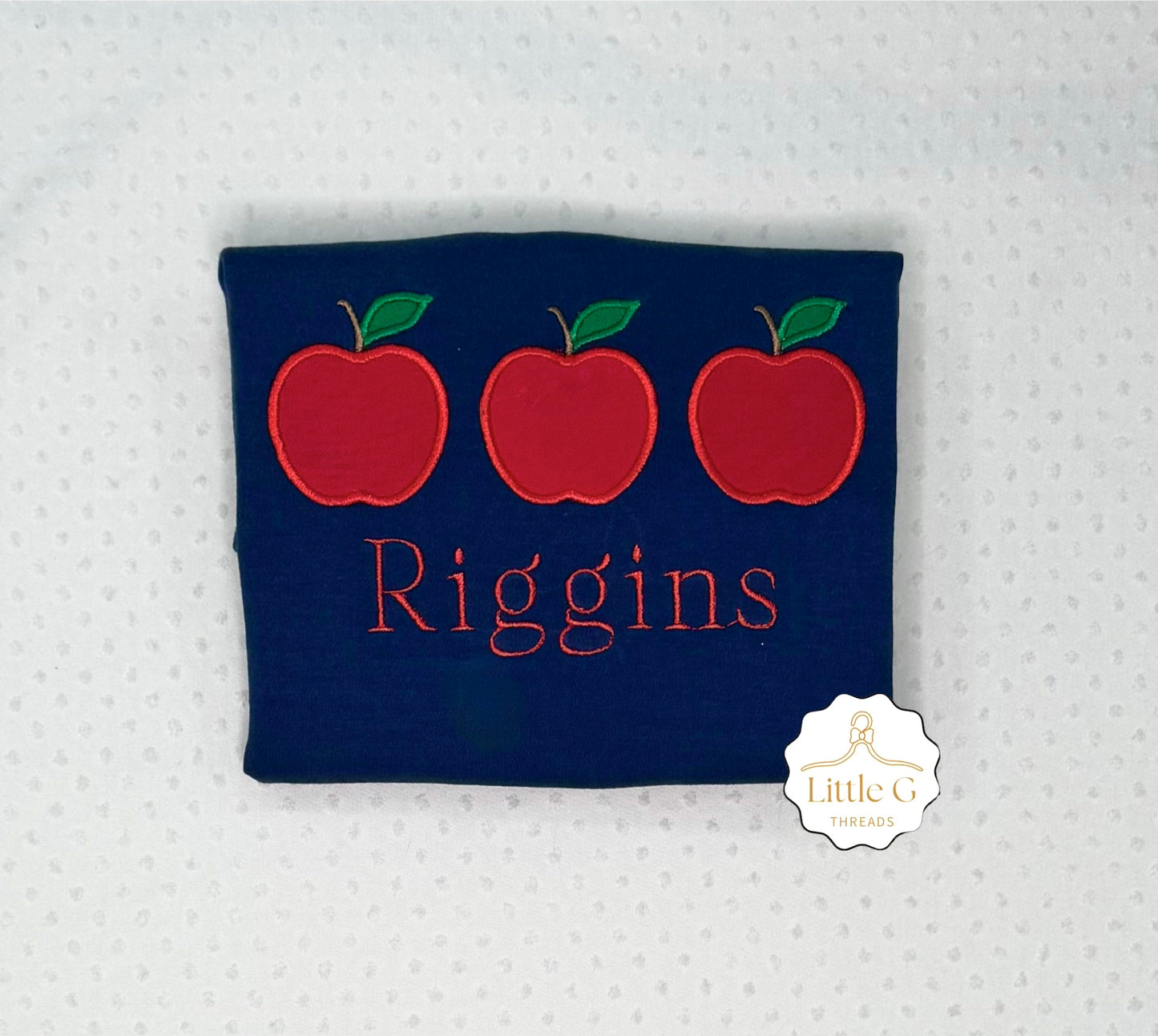 Appliqué Apple Trio SS Tee