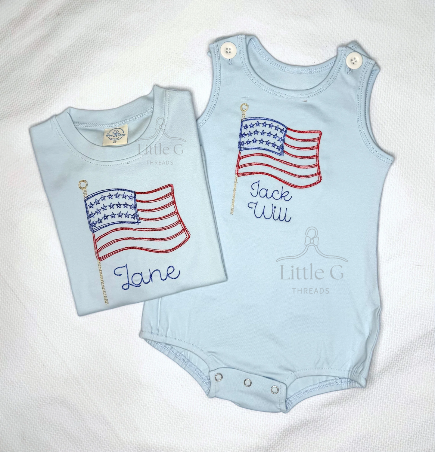 Flag Sketch Tee