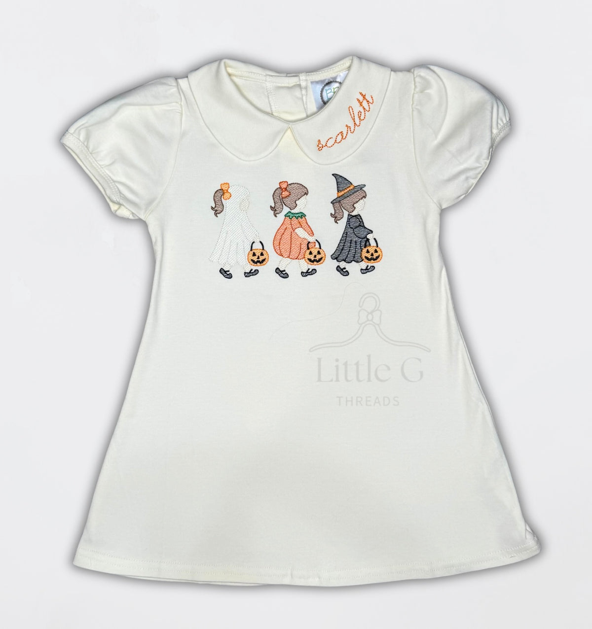 Trick or Treat Collared Dress