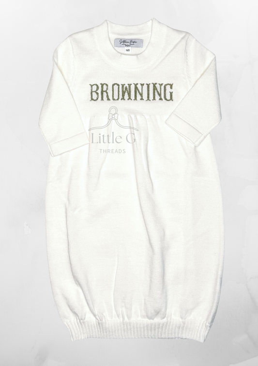 Knit Gown Newborn