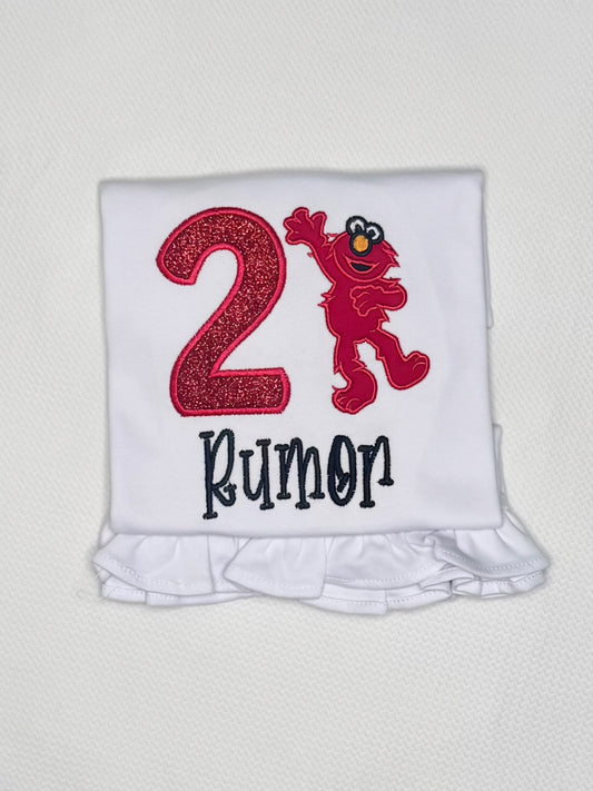 Elmo Birthday Tee