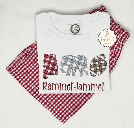 Alabama Gingham short set