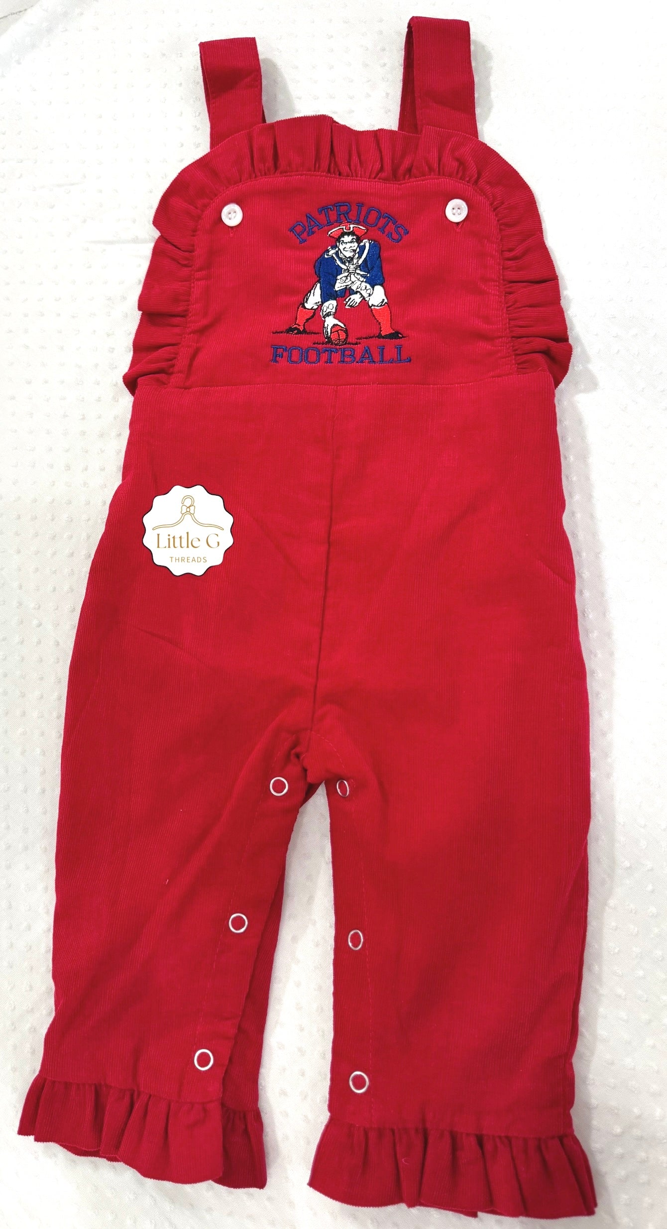 Corduroy Girls Ruffle Longall