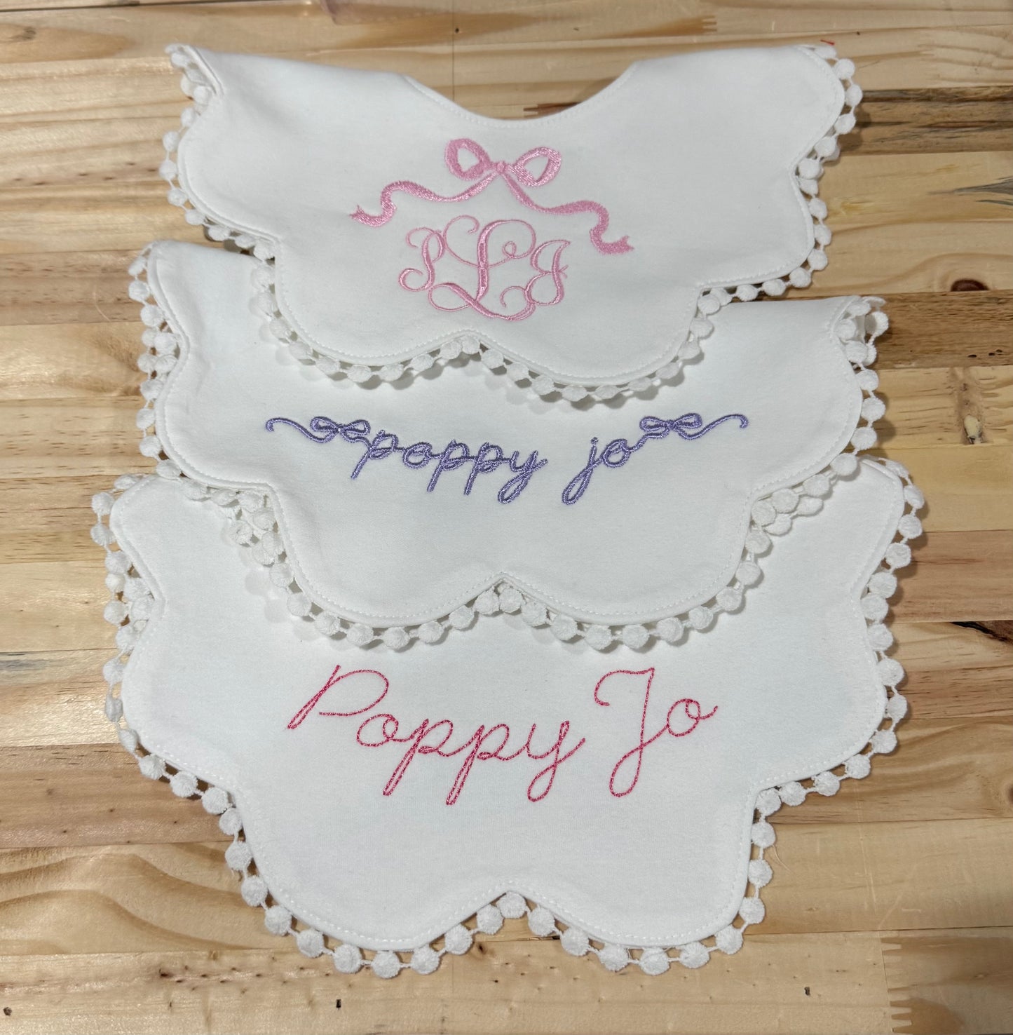Scalloped Bib