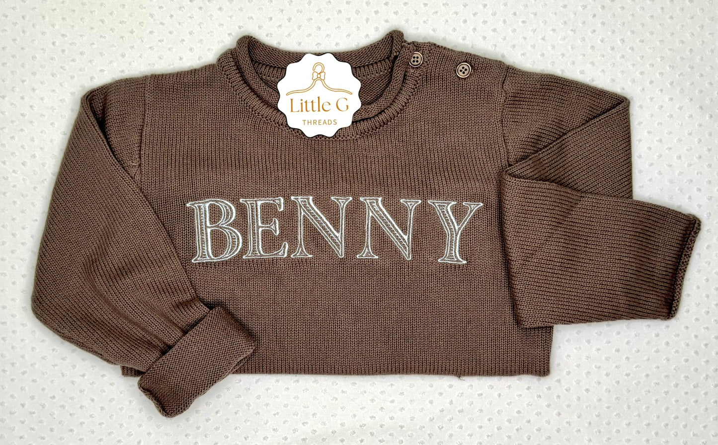 Roll neck sweater