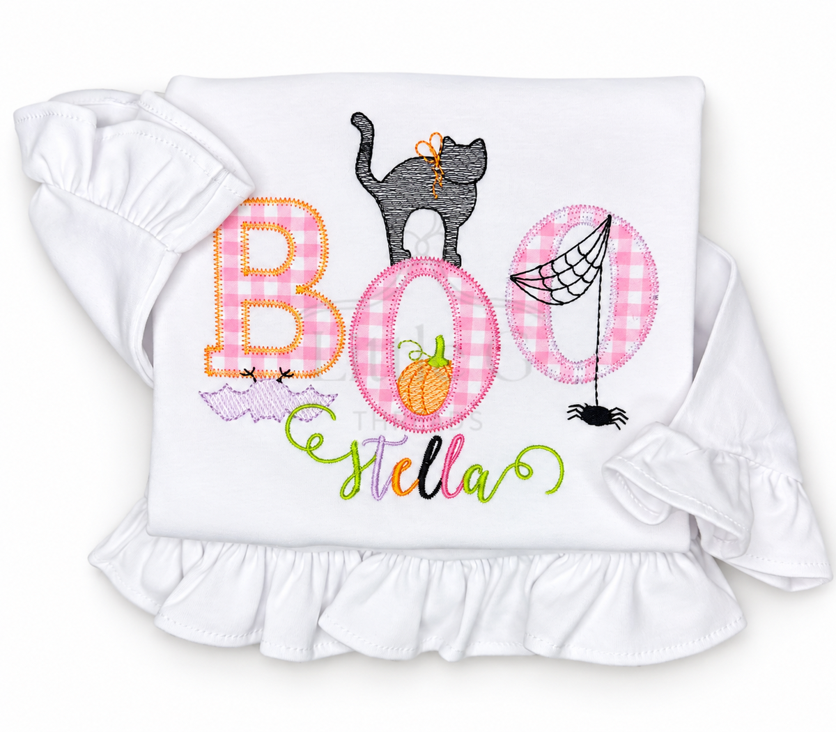 Boo LS Ruffle Shirt