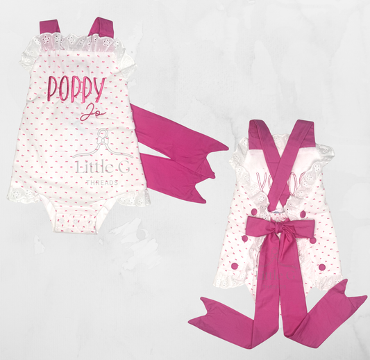 Swiss Dot Sunsuit