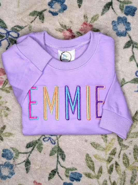 Two Tone Block Sweatshirt