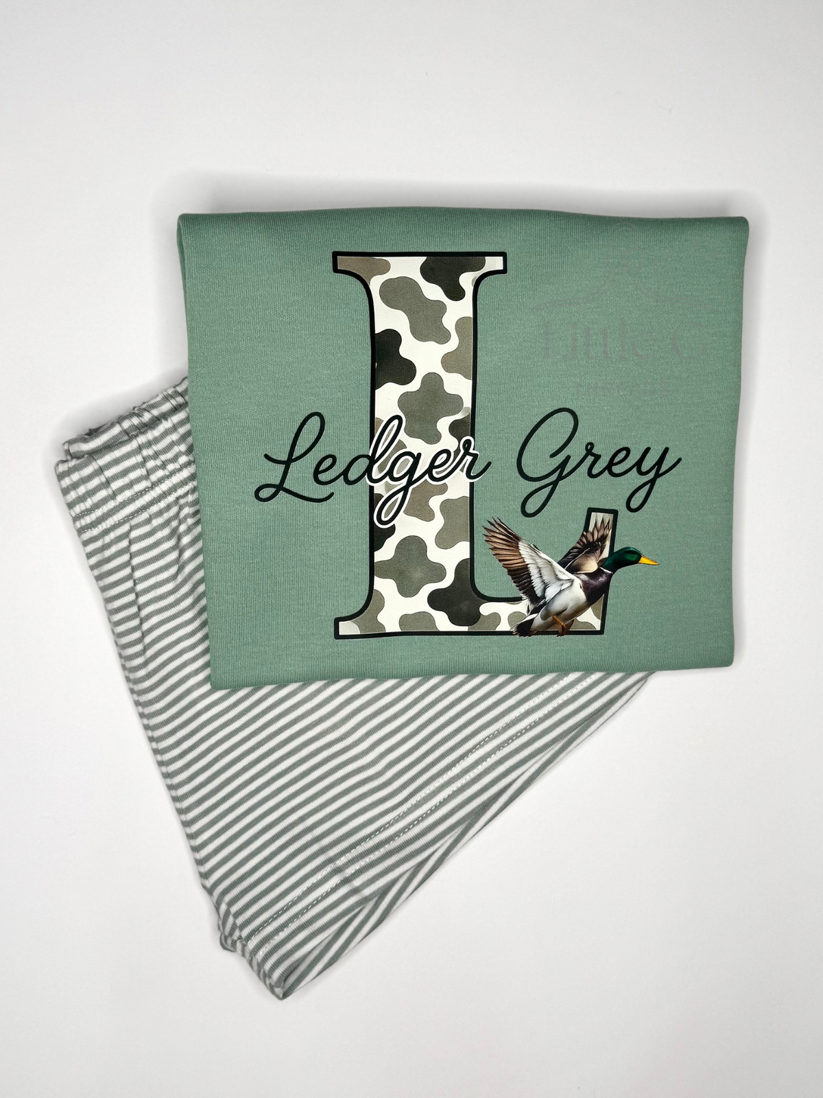 Camo Letter Tee