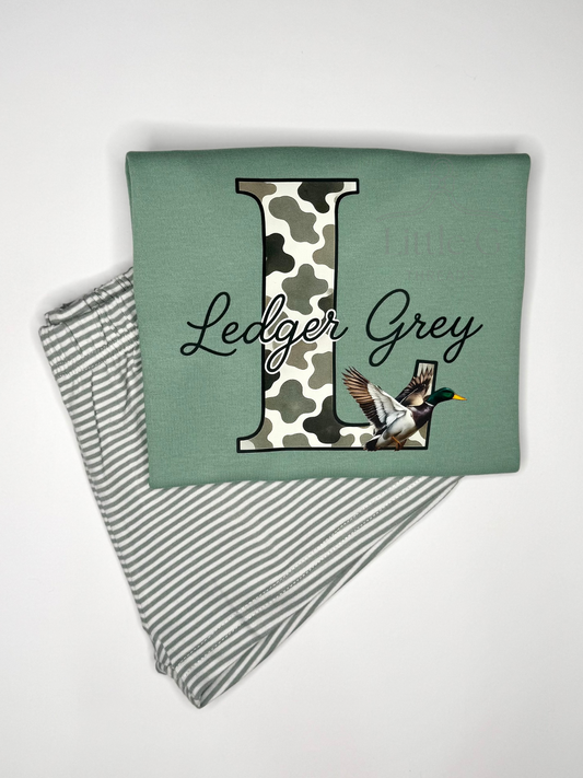 Camo Letter Tee