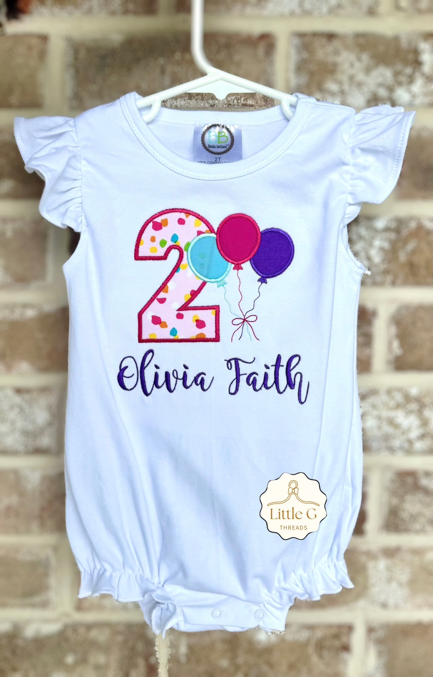 Birthday Balloon Flutter Bubble
