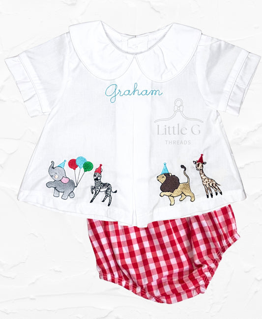 Party Animal Diaper Shirt