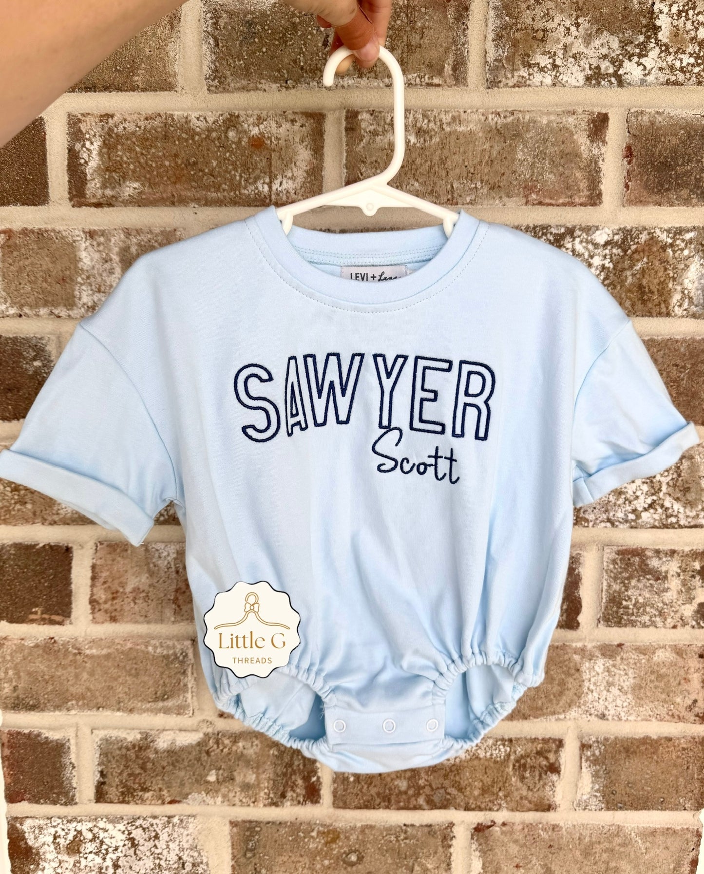 Block Name T-Shirt Bubble