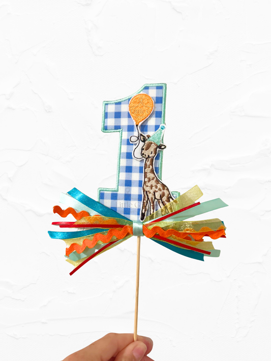 Party Animal Cake Topper