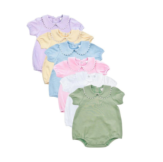 Scalloped Collared Bubble SS
