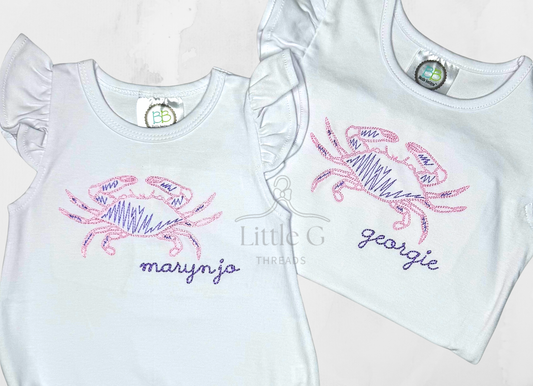 Crab Bubble(pink/purple)