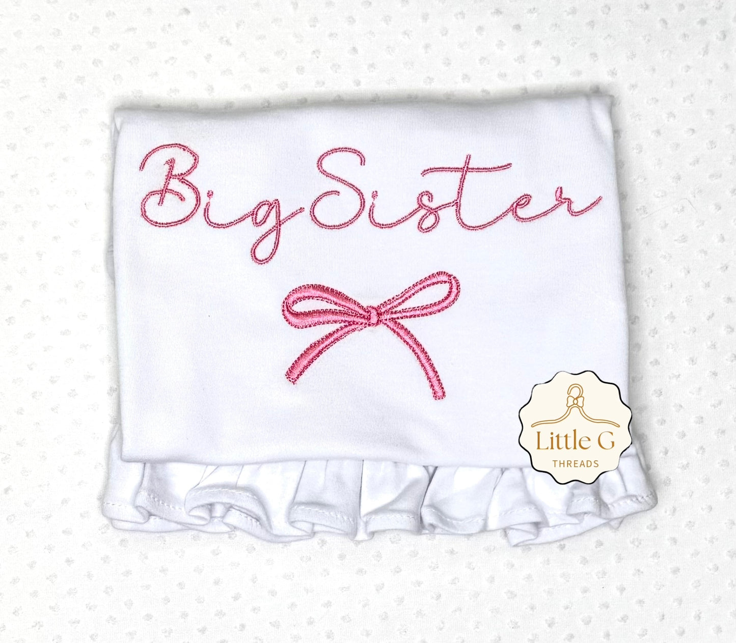 Big Sister Ruffle Shirt