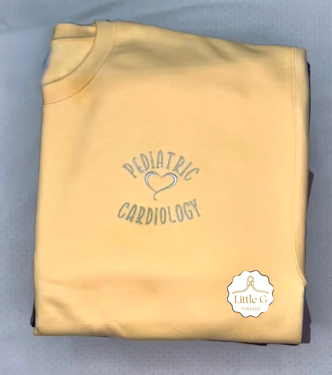 Pediatric Cardiology Left Chest Logo Gildan Sweatshirt