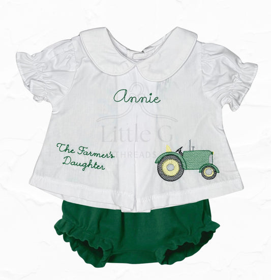 Farmer’s Daughter Diaper Shirt