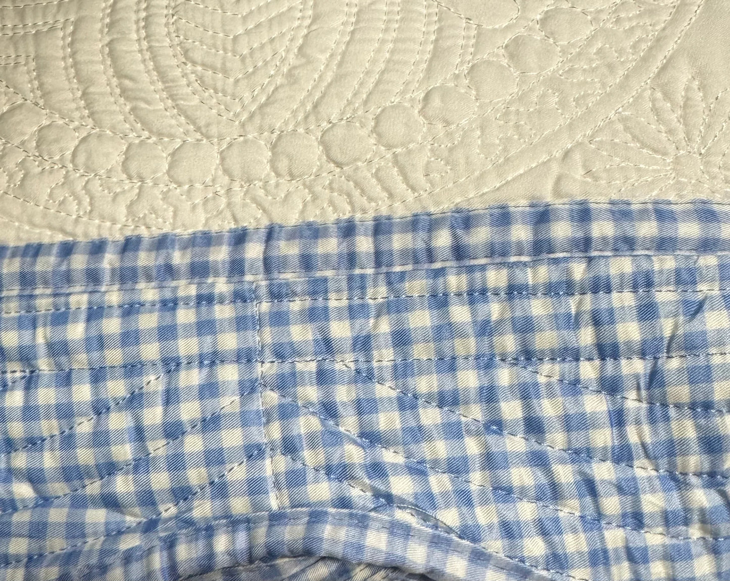 Heirloom Quilted Baby Blanket