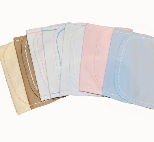 Picot Trim Burp Cloth