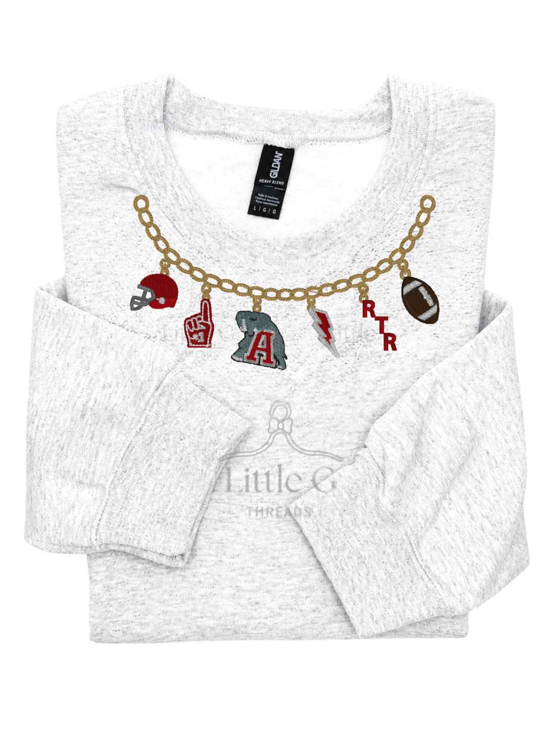 Bama Charm Necklace Sweatshirt