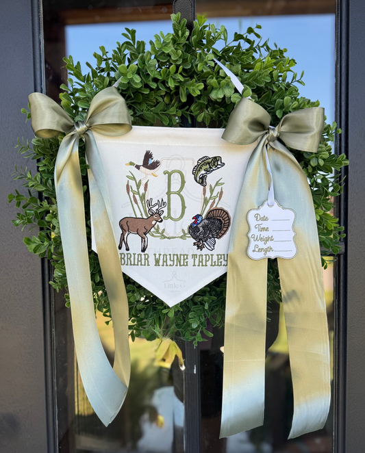Birth Announcement Banner